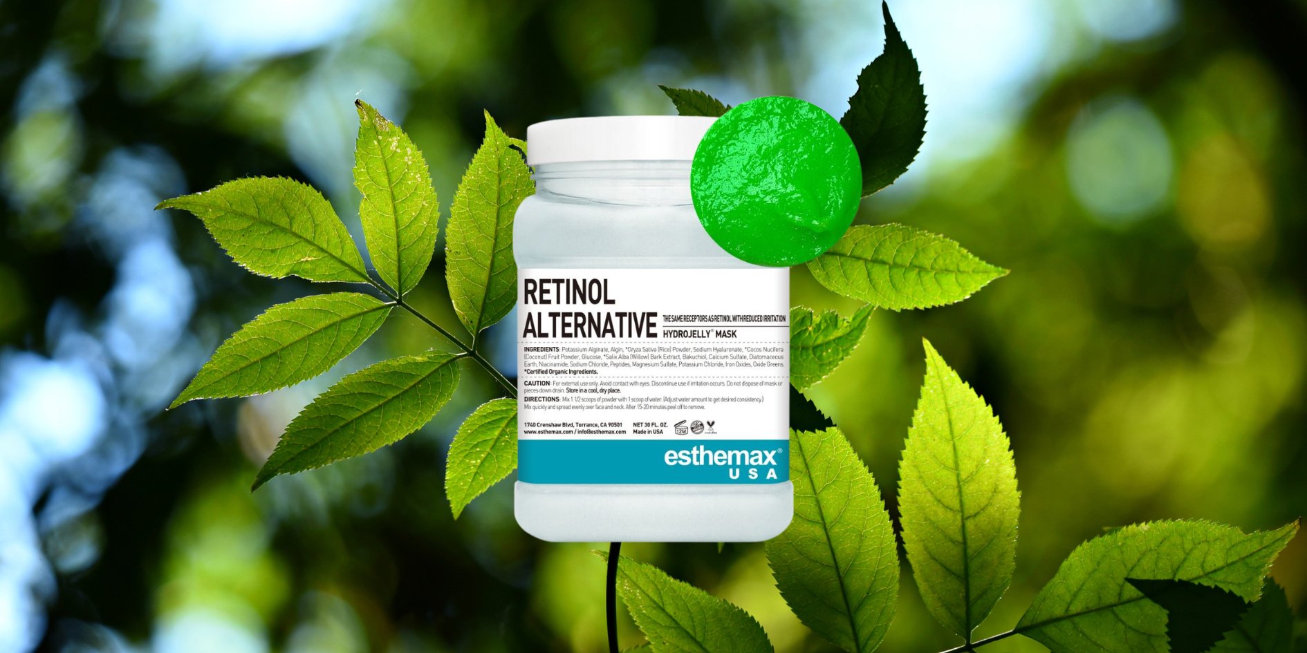 Esthemax Hydrojelly Mask Retinol Alternative with Bakuchiol