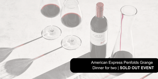 DAY TWO: Let's experience the American Express Penfolds Grange Dinner for two Giveaway