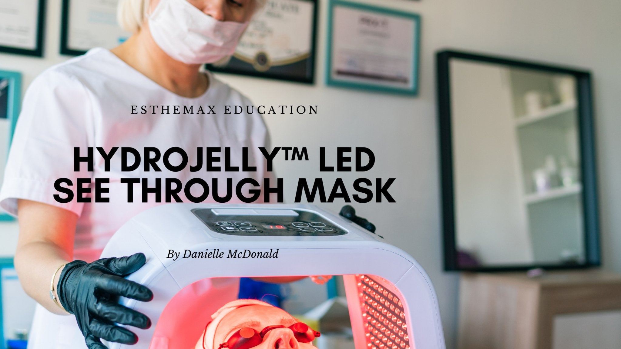 Esthemax Hydrojelly™ LED See through Mask launches in Australia - Esthemax Australia