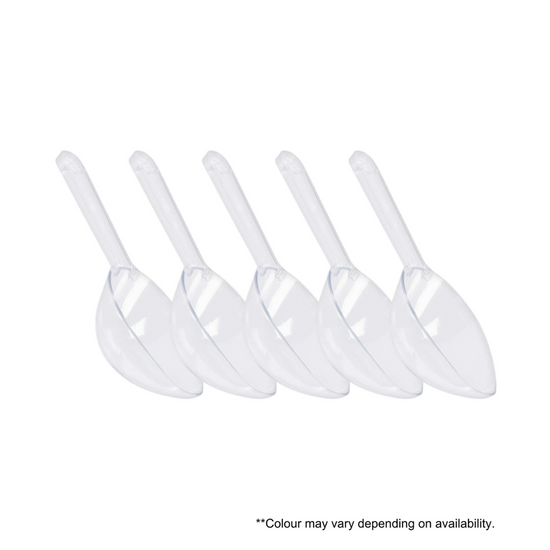 5 x 50ml Reusable Scoops For Esthemax Professional Algae Rubber, Jelly Rubber & Hydrojelly® Masks on a white background uploaded on Spa Circle Brands product listing page.