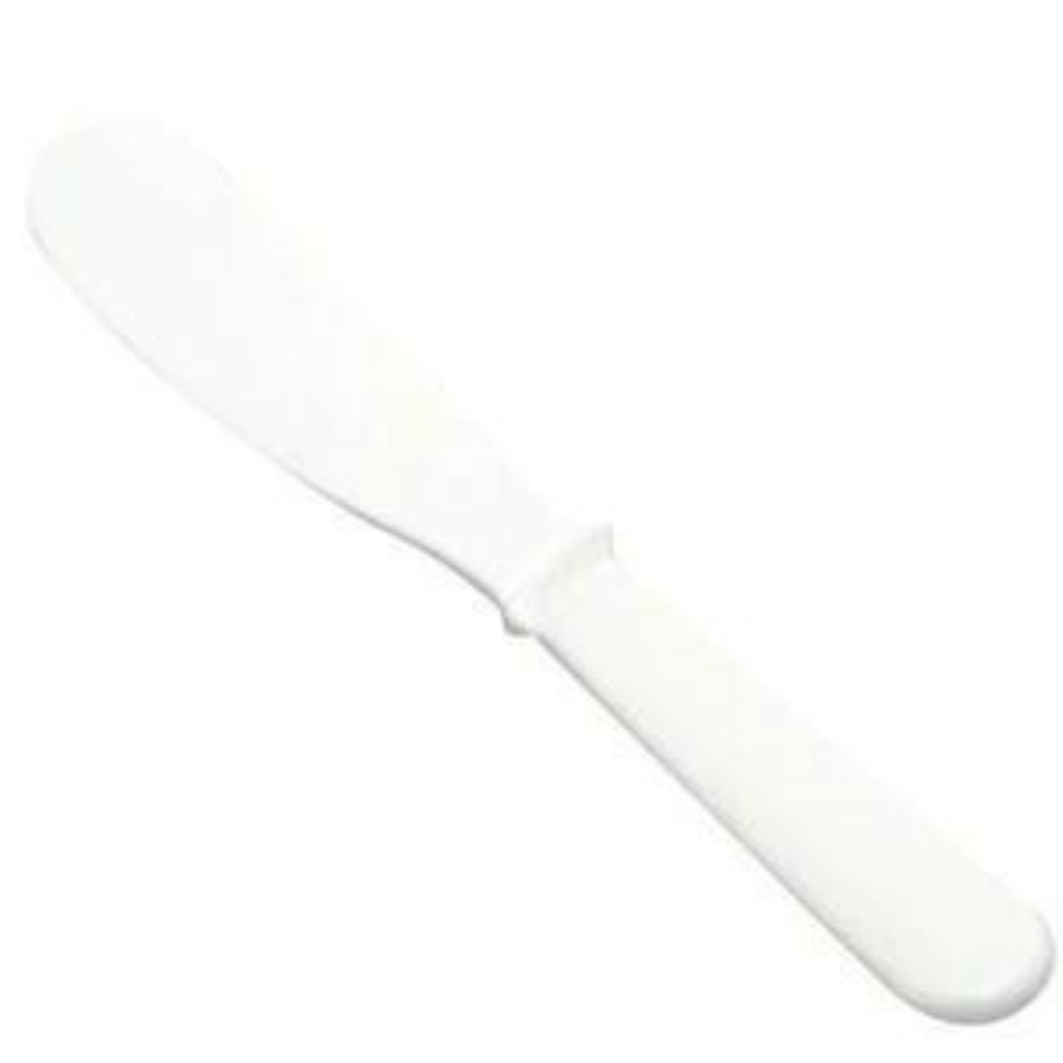 A piece of large Esthemax application spatula for body, on a white background, uploaded on Spa Circle Brands product listing page.