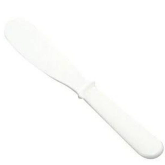 A piece of large Esthemax application spatula for body, on a white background, uploaded on Spa Circle Brands product listing page.
