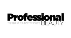Professional Beauty Logo on Spa Circle Brands home page.