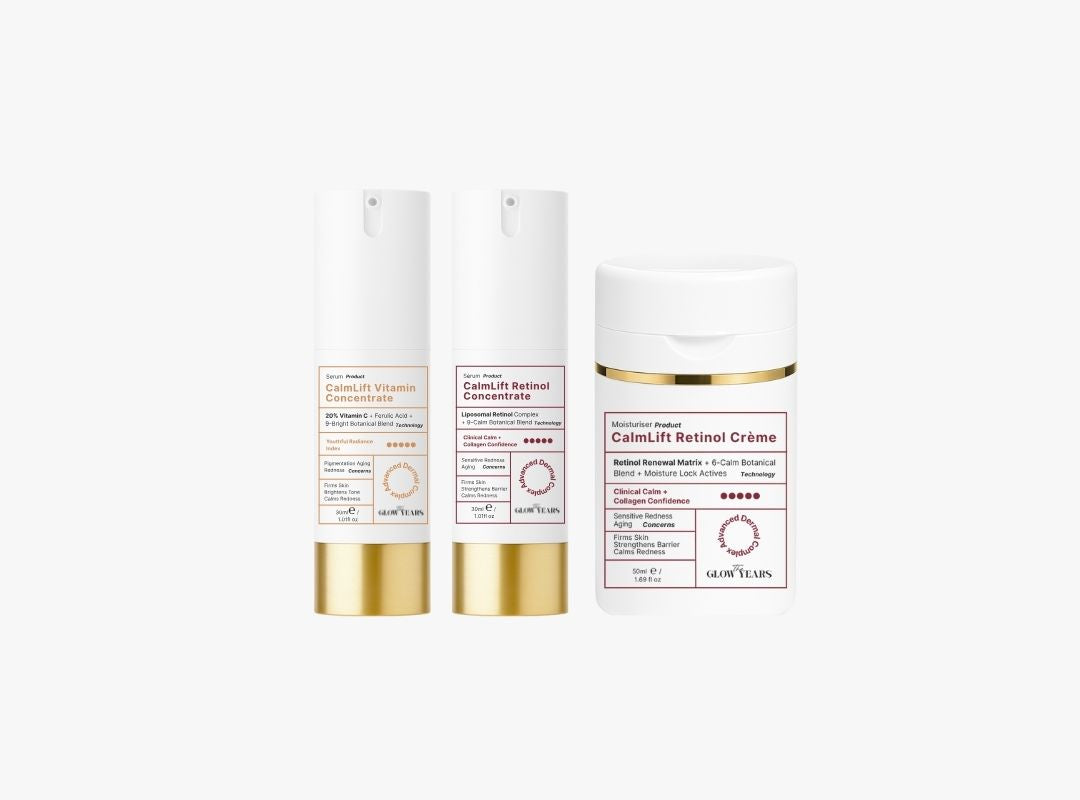 The Glow Years CalmLift Collagen Renewal System - Spa Circle Australia Wholesale Skincare for Beauty Salons, Day Spas and Skin Clinics
