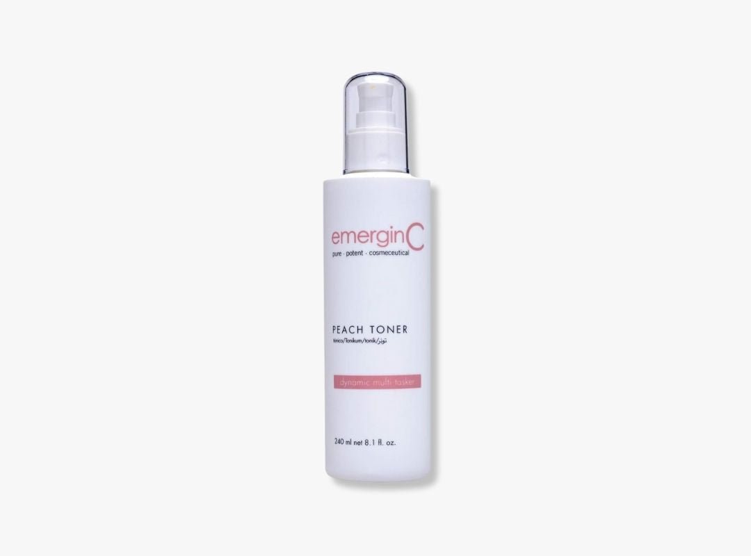 EmerginC Peach Toner 240 mL RRP $53 - Spa Circle Australia Wholesale Skincare for Beauty Salons, Day Spas and Skin Clinics