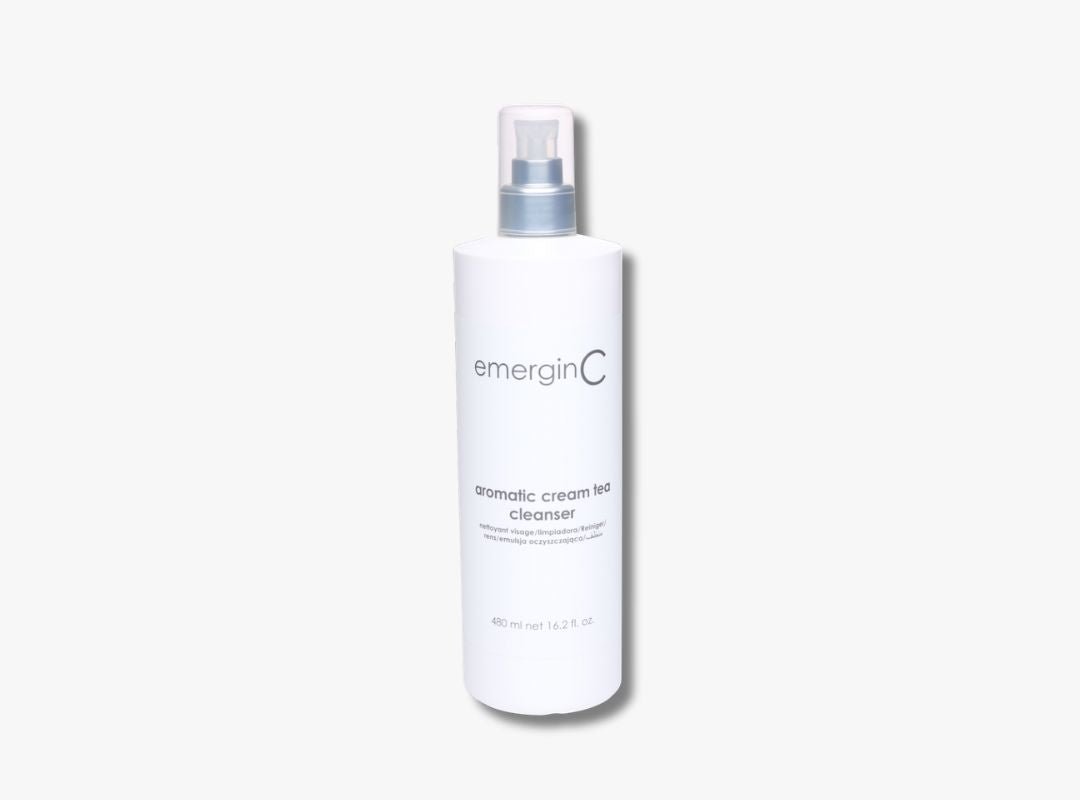 EmerginC TRADE Aromatic Cream Tea Cleanser 480 mL - Spa Circle Australia Wholesale Skincare for Beauty Salons, Day Spas and Skin Clinics