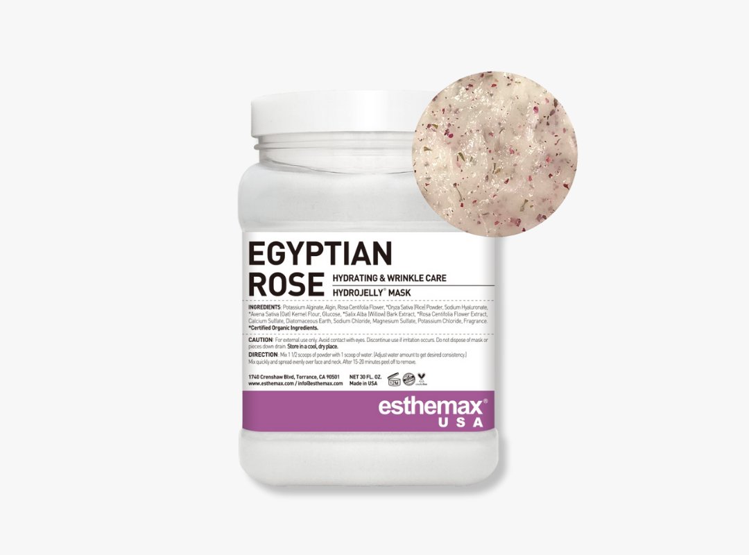 Esthemax® TRADE Hydrojelly Mask - Egyptian Rose - Spa Circle Australia Wholesale Skincare for Beauty Salons, Day Spas and Skin Clinics