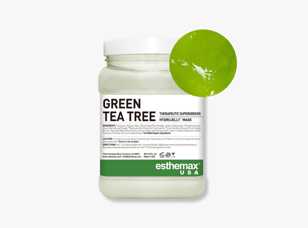 NEW! Esthemax Green online Tea Tree Hydrojelly Mask