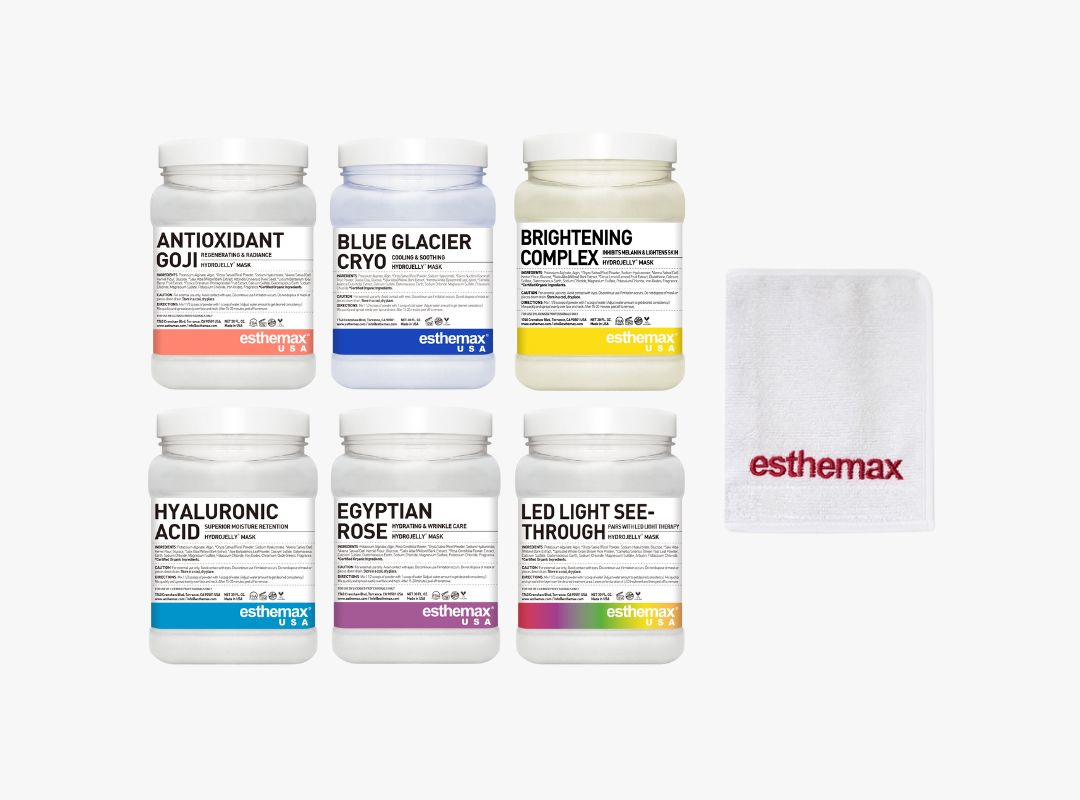esthemax Hydrojelly® Core Starter Clinic Bundle + BONUS Limited Edition Turban - Spa Circle Australia Wholesale Skincare for Beauty Salons, Day Spas and Skin Clinics