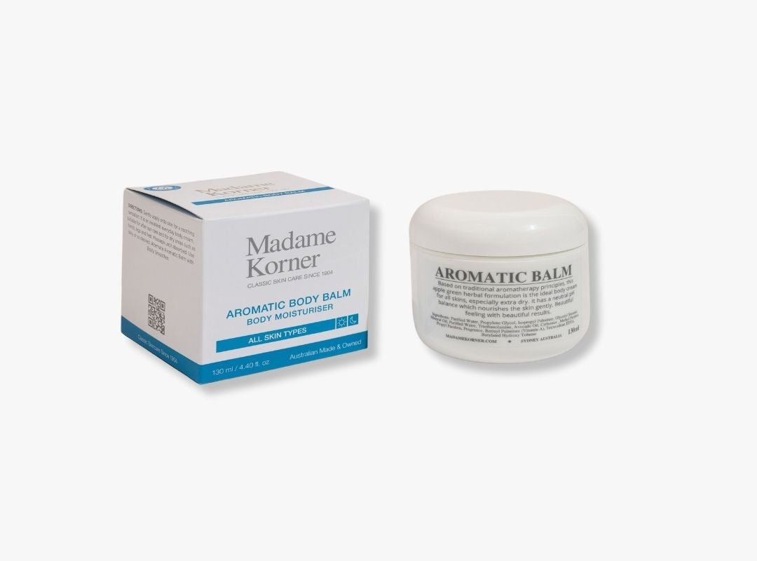 Madame Korner Aromatic Body Balm - 130ml RRP $48 - Spa Circle Australia Wholesale Skincare for Beauty Salons, Day Spas and Skin Clinics