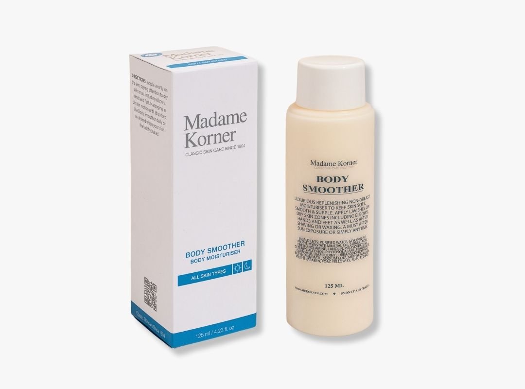 Madame Korner Body Smoother - 125ml RRP $29 - Spa Circle Australia Wholesale Skincare for Beauty Salons, Day Spas and Skin Clinics