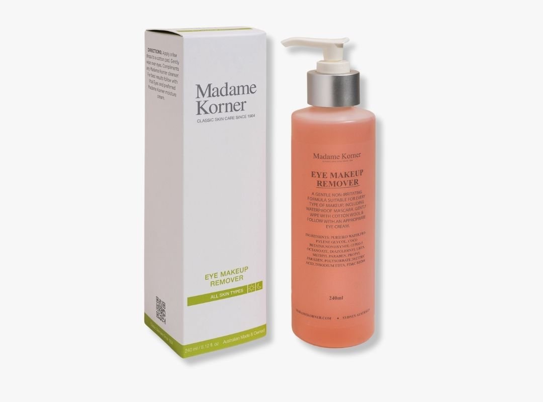 Madame Korner Eye Makeup Remover - 240ml RRP $62 - Spa Circle Australia Wholesale Skincare for Beauty Salons, Day Spas and Skin Clinics