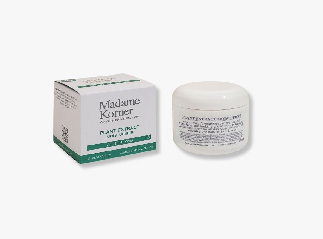 Madame Korner Plant Extract Moisturiser - 130ml RRP $135 - Spa Circle Australia Wholesale Skincare for Beauty Salons, Day Spas and Skin Clinics