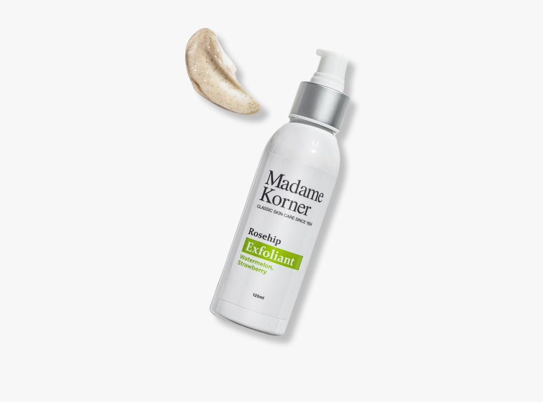 Madame Korner Rosehip Exfoliant 125ml RRP $39.99 - Spa Circle Australia Wholesale Skincare for Beauty Salons, Day Spas and Skin Clinics