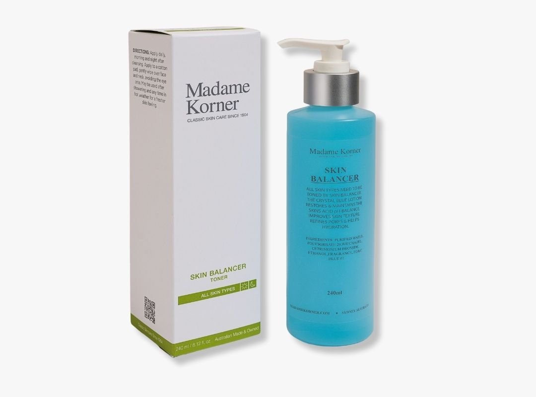 Madame Korner Skin Balancer - 240ml RRP $57 - Spa Circle Australia Wholesale Skincare for Beauty Salons, Day Spas and Skin Clinics