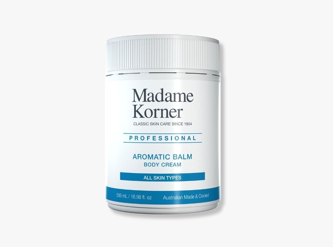 Madame Korner TRADE Aromatic Body Balm - 500g - Spa Circle Australia Wholesale Skincare for Beauty Salons, Day Spas and Skin Clinics