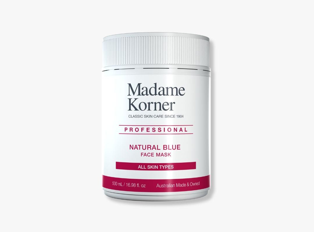 Madame Korner TRADE Natural Blue Mask - 500ml - Spa Circle Australia Wholesale Skincare for Beauty Salons, Day Spas and Skin Clinics