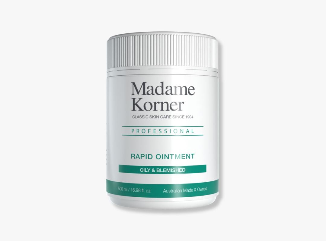 Madame Korner TRADE Rapid Ointment - 500ml - Spa Circle Australia Wholesale Skincare for Beauty Salons, Day Spas and Skin Clinics