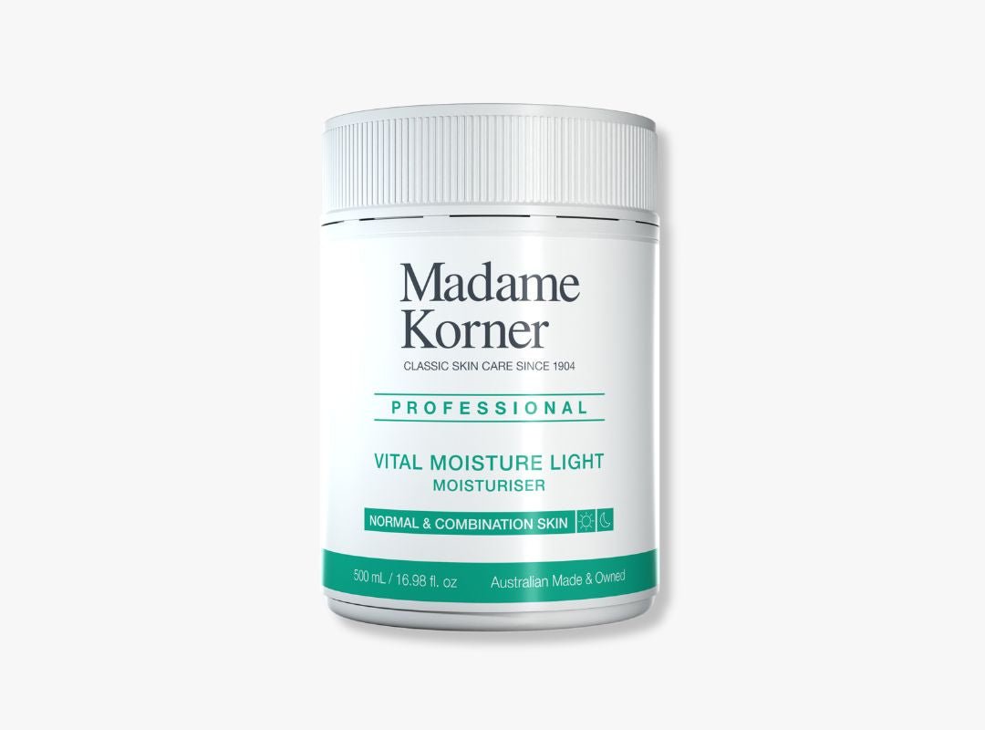 Madame Korner TRADE Vital Moisture Light - 500ml - Spa Circle Australia Wholesale Skincare for Beauty Salons, Day Spas and Skin Clinics