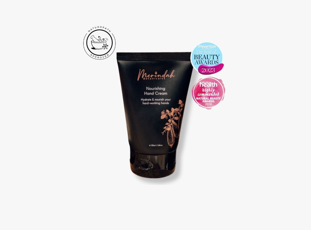 Merindah Botanicals Nourishing Hand Cream 50ml RRP $35.95 - Spa Circle Australia Wholesale Skincare for Beauty Salons, Day Spas and Skin Clinics