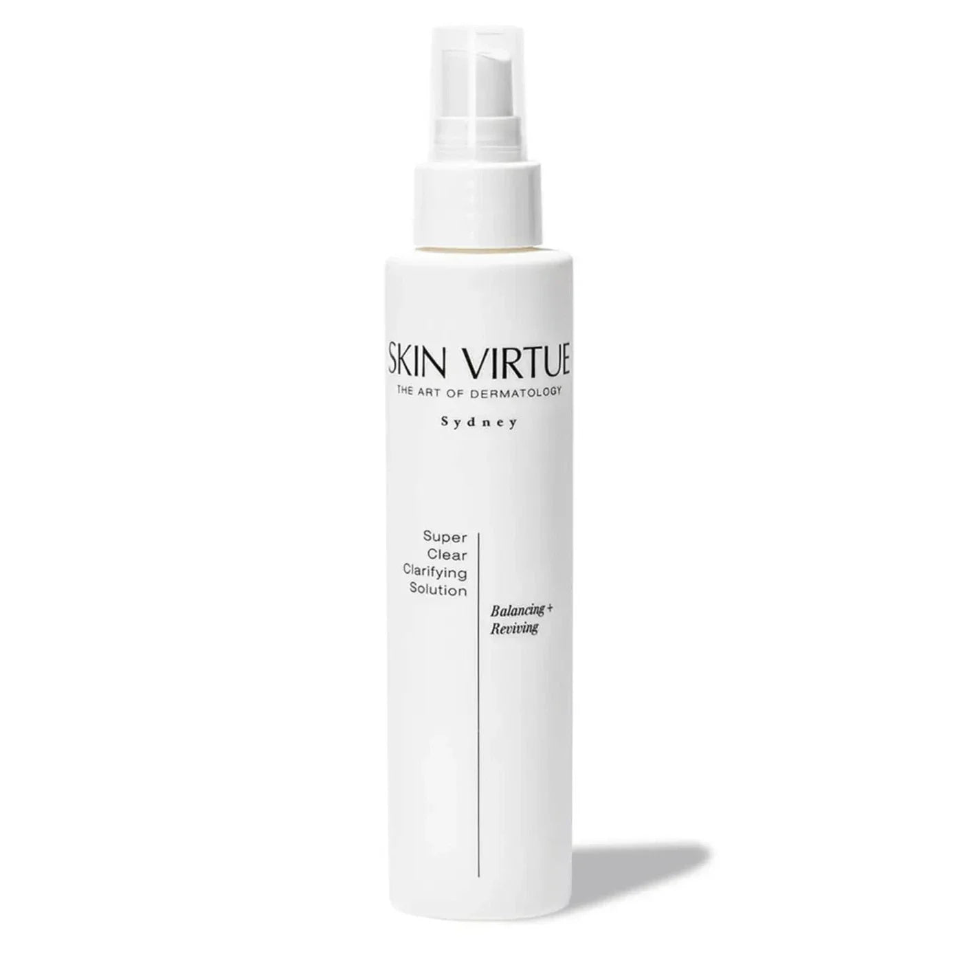 Skin Virtue Super Clear Clarifying Solution 150ml RRP $66 - Spa Circle Australia Wholesale Skincare for Beauty Salons, Day Spas and Skin Clinics