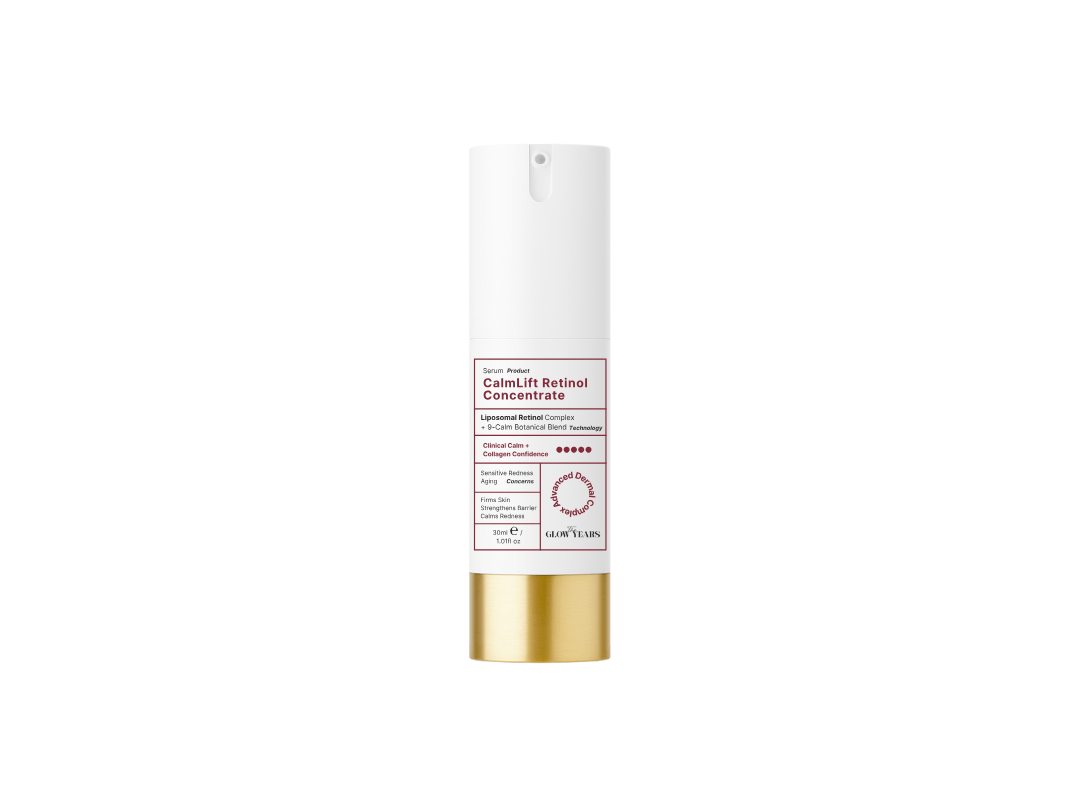 The Glow Years CalmLift Retinol Concentrate 30ml - Spa Circle Australia Wholesale Skincare for Beauty Salons, Day Spas and Skin Clinics