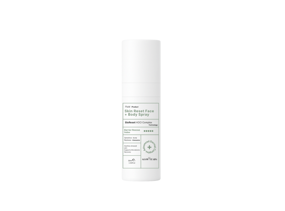 The Glow Years Skin Reset Face + Body Spray 30ml or 100ml - Spa Circle Australia Wholesale Skincare for Beauty Salons, Day Spas and Skin Clinics