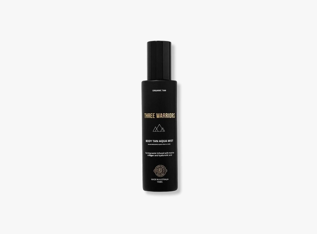 Three Warriors Body Tan Water 150ml RRP $39.95 - Spa Circle Australia Wholesale Skincare for Beauty Salons, Day Spas and Skin Clinics