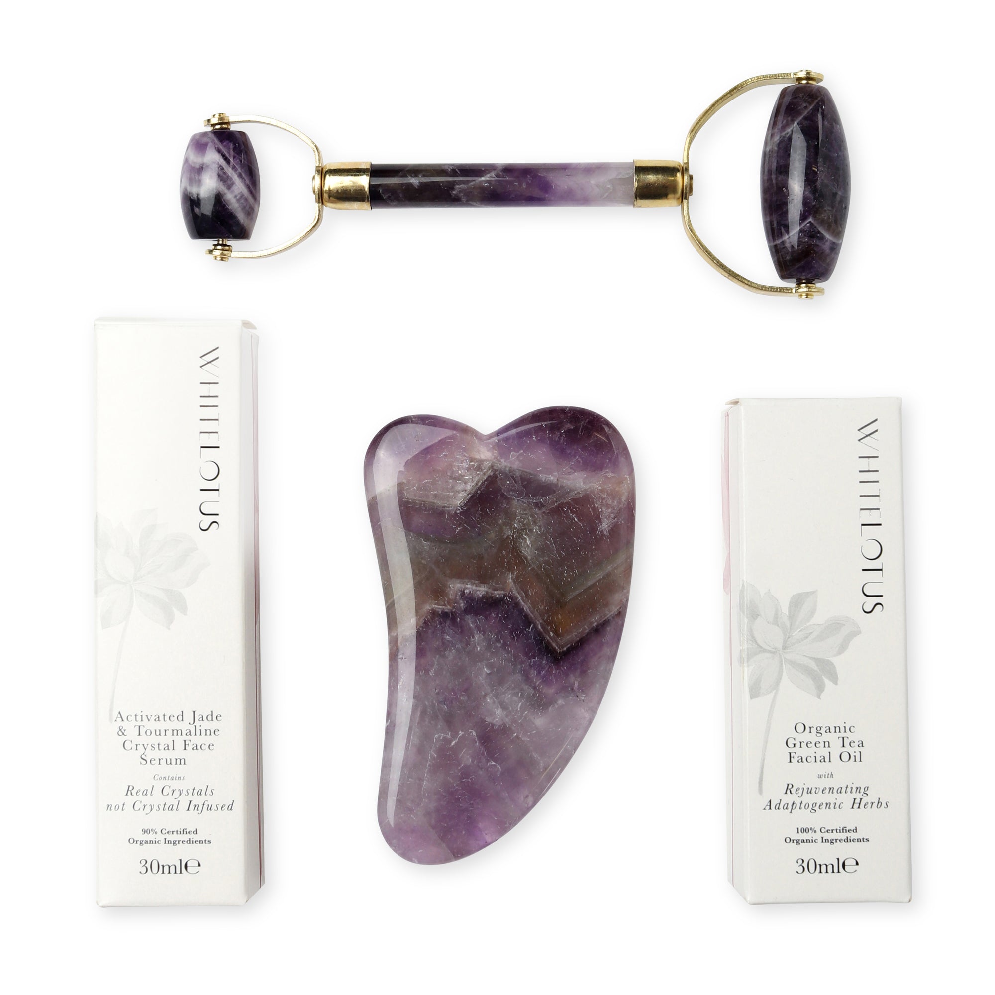 White Lotus Amethyst Crystal Facial RRP $288 - Spa Circle Australia Wholesale Skincare for Beauty Salons, Day Spas and Skin Clinics