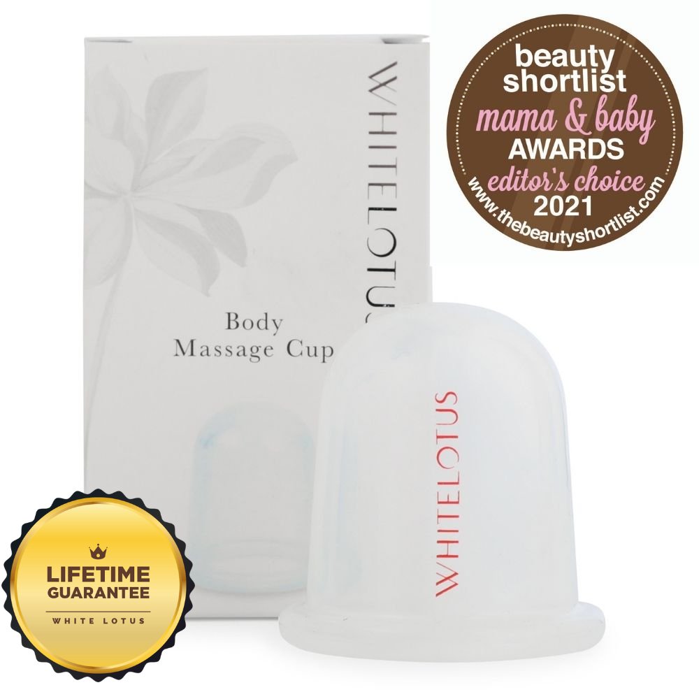 White Lotus Traditional Chinese Cupping - (Large Stretch Mark and Cellulite Cup) RRP $29 - Spa Circle Australia Wholesale Skincare for Beauty Salons, Day Spas and Skin Clinics